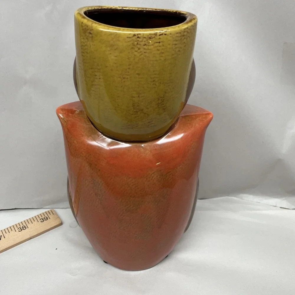 Double Stacked Owl Vase/Planter Retired Pier 1 Imports